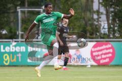 Bezirksliga - Saison 2025/26 - FC Gerolfing - VFR Garching - Mamadou Diallo grün Gerolfing - XXXXX - Foto: Meyer Jürgen