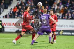3. Liga; VfL Osnabrück - FC Ingolstadt 04; Fredrik Carlsen (8, FCI) Jacobsen Bjarke (15 VFL) Gustav Christensen (24, FCI)
