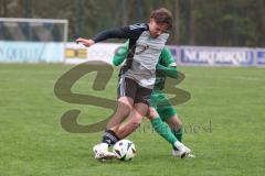 Bezirksliga - Saison 2025/26 - TSV Ober./Unterhaunstadt - FC Gerolfing - Ahmet Altay (Nr.25 - FC Gerolfing)- Amadeus Taubert grau Ober./Unterhaunstadt - Foto: Meyer Jürgen