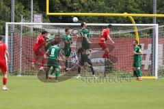 Bayernliga Nord - Saison 2023/2024 - FC Ingolstadt 04 - VFB Eichstätt - Fabian Cavadias (Nr.16 - FCI II) - Jurkic Manuel Torwart Eichstätt - Foto: Meyer Jürgen