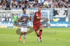 3. Liga; MSV Duisburg - FC Ingolstadt 04; Lukas Fröde (34, FCI) Göckan Mert (17 MSV)