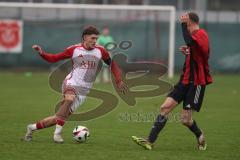 Kreisklasse - Saison 2025/26- Türk SV Ingolstadt - SC Steinberg-  Enis Kuqanaj weiss Türkisch - Foto: Meyer Jürgen