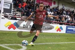 3.Liga - Saison 2023/2024 - SC Verl - FC Ingolstadt 04 - Benjamin Kanuric (Nr.8 - FCI) - beim Eckball -  - Foto: Meyer Jürgen