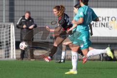 2. Bundesliga Frauen - Saison 2025/26 - FC Ingolstadt 04 Frauen - VFR SW Warbeyen  - Leonie Haberäcker (Nr.27 - FC Ingolstadt Frauen I) - Gouriye Ebla grün Warbeyen - Foto: Meyer Jürgen