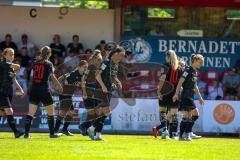 2. Frauen-Bundesliga - Saison 2021/2022 - FC Ingolstadt 04 - TSG 1899 Hoffenheim - Der 2:0 Führungstreffer durch Maier Ramona (#18 FCI) - jubel - Foto: Meyer Jürgen