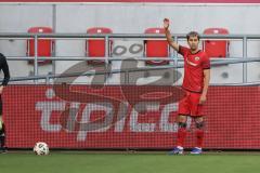 3. Liga; FC Ingolstadt 04 - FC Viktoria Köln; Yann Sturm (7, FCI) Ecke