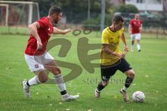 A-Klasse -  Saison 2026/27 - TSV Unsernherrn - FC Wackerstein/Dünzing - Andreas Puschnig rot Unsernherrn - Vasile Suliciu gelb Wackerstein/Dünzing - Foto: Meyer Jürgen