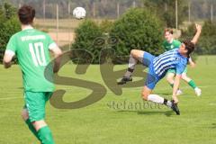 Kreisklasse - Saison 2024/25- SV Lippertshofen - SV Stammham  - Manuel Haas blau Stammham - XXXXX - Foto: Meyer Jürgen