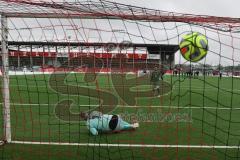 AUDI - Schanzer Amateurcup - Finale -  2026  - SV Hundszell - SV Denkendorf - Marius Heß grün Denkendorf -Gabriel Hägel TW Hundszell - XXXXX - Foto: Meyer Jürgen