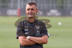 3.Liga - Saison 2023/2024 - Trainingsauftakt - FC Ingolstadt 04 - Cheftrainer Michael Köllner (FCI) -  - Foto: Meyer Jürgen