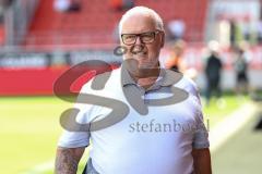3. Liga; FC Ingolstadt 04 - FC Hansa Rostock; vor dem Spiel Vorsitzender des Vorstandes Peter Jackwerth (FCI)