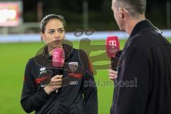 3. Liga; TSV Havelse - FC Ingolstadt 04; nach dem Spiel Cheftrainerin Sabrina Wittmann (FCI) Interview