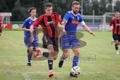 Kreisklasse - Saison 2026/27- TSV Kösching - SC Steinberg/Biberg - Valentin Hafner blau Kösching - Tobias Lang rot Steinberg  - Foto: Meyer Jürgen