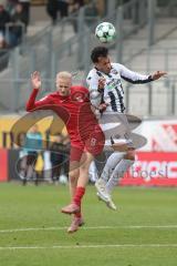 3. Liga; TSV Havelse - FC Ingolstadt 04; Zweikampf Kampf um den Ball Nishan Velupilay (28 FCI) Paldino Lorenzo (9 TSV)