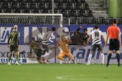 3. Liga; SV Sandhausen - FC Ingolstadt 04; Tor Jubel Treffer Lorch Jeremias (6 SVS) Torwart Marius Funk (1, FCI) Dennis Borkowski (7, FCI) Lewald Jakob (14 SVS) Felix Keidel (43, FCI)