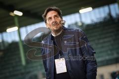 3. Liga; TSV Havelse - FC Ingolstadt 04; vor dem Spiel an der Seitenlinie, Spielerbank Sportdirektor Ivica Grlic  (FCI)