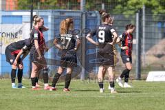 2. Bundesliga Frauen - Saison 2025/26 - FC Ingolstadt 04 Frauen - Borussia Mönchengladbach -  enttäuschte Gesichter nach einem Gegentor - XXXXX - Foto: Meyer Jürgen