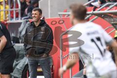 3. Liga; FC Ingolstadt 04 - 
VfB Oldenburg; Cheftrainer Michael Köllner (FCI) an der Seitenlinie, Spielerbank