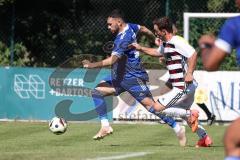 Kreisliga
 - Saison 2024/25- TSV Oberh./Unterhaunstadt - SV Kasing-  - Der 2:0 Führungstreffer durch Ramazan Kumaz blau Oberh.Unterhaunstadt - jubel - Foto: Meyer Jürgen