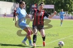 *** 2. Bundesliga Frauen - Saison 2025/26 - FC Ingolstadt 04 Frauen - Victoria Berlin - Lea Wolski (Nr.5 - FC Ingolstadt Frauen I) - Krist Katharina blau Berlin - Foto: Meyer Jürgen