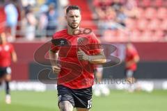 3. Liga; FC Ingolstadt 04 - TSV 1860 München; vor dem Spiel Ryan Malone (16, FCI)