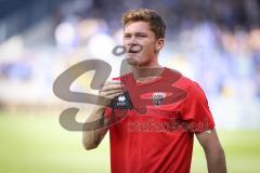 3. Liga; 1. FC Saarbrücken - FC Ingolstadt 04 - vor dem Spiel Sebastian Grönning (11, FCI)