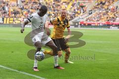 3. Liga; SG Dynamo Dresden - FC Ingolstadt 04; Daouda Beleme (9, FCI) Will Paul (28 DD)