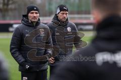 3. Liga; FC Ingolstadt 04 - Neuer Trainer Cheftrainer Guerino Capretti (FCI), erstes Training, Co-Trainer Thomas Karg (FCI)