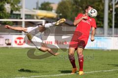 Bezirksliga - Saison 2023/2024 - TSV Gaimersheim - BC Attaching  - Hakan Düzgün (Nr.25 - Gaimersheim) mit einem Seitfallzieher - Foto: Meyer Jürgen