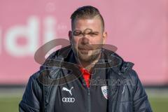 2. Frauen-Bundesliga - Saison 2021/2022 - FC Ingolstadt 04 - Eintracht Frankfurt II - Winter Maikl Co-Trainer FCI - Foto: Meyer Jürgen