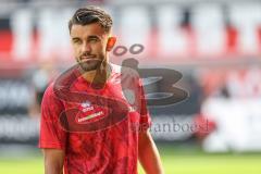 3. Liga; FC Ingolstadt 04 - 1. FC Schweinfurt 05; vor dem Spiel Fredrik Carlsen (8, FCI)