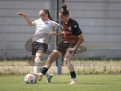 2. Bundesliga Frauen - Saison 2026/27  - FC Ingolstadt 04 Frauen - 1.FCC Turbine Potsdam - Emma Kusch (Nr.9 - FCI Frauen) - Kirschstein Merle weiss Potsdam - Foto: Meyer Jürgen