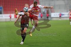 Toto-Pokal - Saison 2023/2024 - FC Ingolstadt 04 - Jahn Regensburg - David Kopacz (Nr.29 - FCI) .- Benedikt Saller (Nr.6 - Regensburg) - Foto: Meyer Jürgen