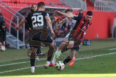 3. Liga - Saison 2024/25 - FC Ingolstadt 04 - 1. FC Saarbrücken - Felix Keidel (Nr.43 - FCI) - XXXXX - Foto: Meyer Jürgen