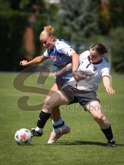 Testspiel - 2. Bundesliga Frauen - Saison 2026/27  - FC Ingolstadt 04 Frauen -  - Katharina Bauer (Nr.3 - FCI Frauen) - Jule Krips blau Hoffenheim  - Foto: Meyer Jürgen