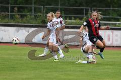 2. Bundesliga Frauen - Saison 2024/25 - FC Ingolstadt 04 Frauen - 1. FC Nürnberg - Pija Reininger (Nr.21 - FCI Frauen) - Brunnmair Livia weiss Nürnberg - Foto: Meyer Jürgen