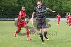 Bezirksliga - Saison 2025/26 - FC Fatih Ingolstadt - TSV Rohrbach - Philipp Federl schwarz Rohrbach - Bright Aikhionbare rot Fatih  - Foto: Meyer Jürgen