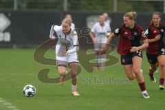 DFB Pokal - Frauen - Saison 2025/26 - FC Ingolstadt 04 Frauen - 1. FC Nürnberg - Nina Penzkofer (Nr.29 - FC Ingolstadt Frauen I) - Thöle Amelie rot Nürnberg - Foto: Meyer Jürgen