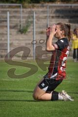 2. Bundesliga Frauen - Saison 2026/27  - FC Ingolstadt 04 Frauen - VFL Bochum - Stefanie Reischmann (Nr.24 - FCI Frauen) vergibt eine 100%ige Torchance  - Enttäuscht - Foto: Meyer Jürgen