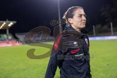 3. Liga; TSV Havelse - FC Ingolstadt 04; nach dem Spiel Sieg Jubel Freude Cheftrainerin Sabrina Wittmann (FCI)