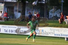 Landesliga - Saison 2024/25 - SV Manching - SV Cosmos Aystetten - Abdel Abou-Khalil (Nr.20 - SV Manching) - XXXXX - Foto: Meyer Jürgen