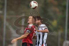 Saison 2026/27 - Freundschaftsspiel - 1. FC Nürnberg - FC Ingolstadt 04 - Fredrik Carlsen (Nr.8 - FCI) - Julian Justvan (Nr.10 - FCN) - Foto: Meyer Jürgen