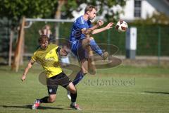 A-Klasse -  Saison 2026/27 - TSV Pförring - FC Wackerstein/Dünzing - Jonas Lechner gelb Wackerstein/Dünzing - Daniel Finkenzeller blau Pförring - Foto: Meyer Jürgen