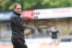 Toto-Pokal; SV Wacker Burghausen - FC Ingolstadt 04; vor dem Spiel Cheftrainerin Sabrina Wittmann (FCI)