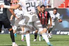 3. Liga; FC Ingolstadt 04 - TSV 1860 München; Deniz Zeitler (38, FCI) Zweikampf Kampf um den Ball Reich Lukas (20 TSV)