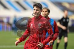 3. Liga; 1. FC Saarbrücken - FC Ingolstadt 04; vor dem Spiel Georgios Antzoulas (6, FCI)