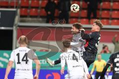 3. Liga; FC Ingolstadt 04 - Energie Cottbus; Simon Lorenz (32, FCI) Donald Nduka (27, FCI) Campulka Tim (4 ECO) Hasse Tobias (14 ECO)