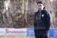 Landesliga - Saison 2025/26 - SV Manching - TSV Schwabmünchen - Cheftrainer Cüneyt Köz (SV Manching) - XXXXX - Foto: Meyer Jürgen