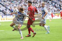 3. Liga; MSV Duisburg - FC Ingolstadt 04; Fredrik Carlsen (8, FCI) Bitter Joshua (29 MSV) Fleckstein Tobias (5 MSV)