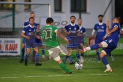 Kreisliga - Saison 2023/2024 - FC Gerolfing - TSV Ober/Unterhaunstadt - Anastasios Porfyriadis grün Gerolfing - Foto: Meyer Jürgen